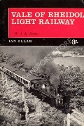 Book cover of The Vale of Rheidol Light Railway  by DAVIES, W.J.K. 
